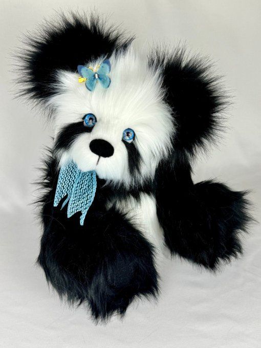 Kyra ours panda en peluche de collection 45cm