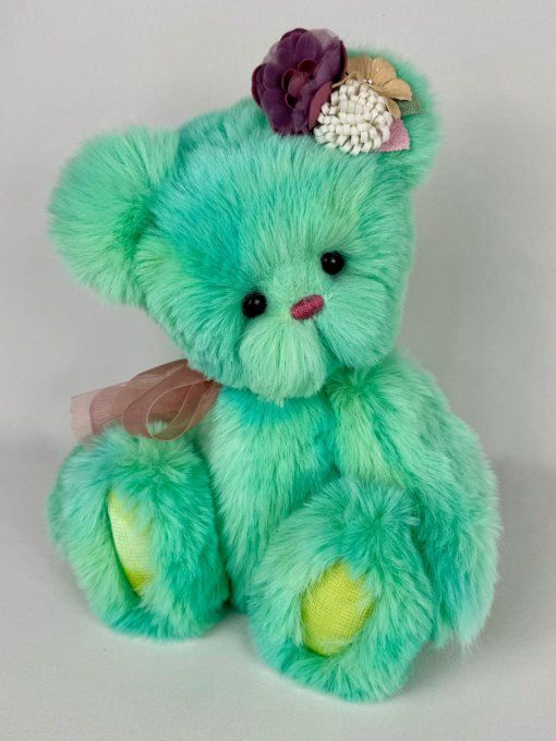 Pastel ours en peluche de collection 30cm