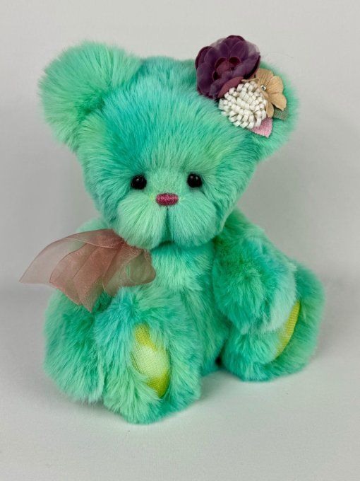 Pastel ours en peluche de collection 30cm