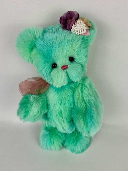 Pastel ours en peluche de collection 30cm