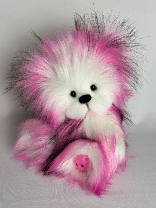 Pink Lady ours en peluche de collection 22cm