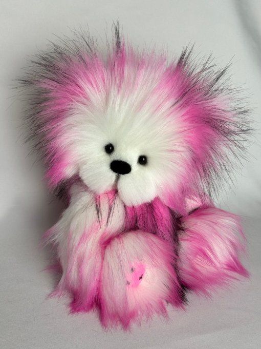 Pink Lady ours en peluche de collection 22cm