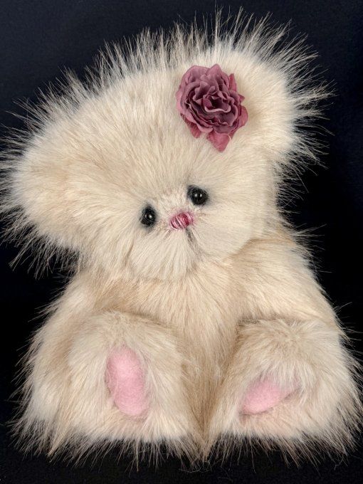 Powder Pink ours en peluche de collection 30cm