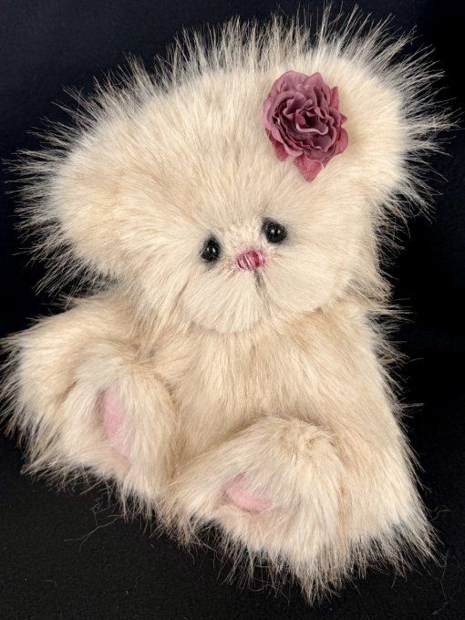 Powder Pink ours en peluche de collection 30cm