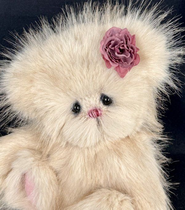 Powder Pink ours en peluche de collection 30cm